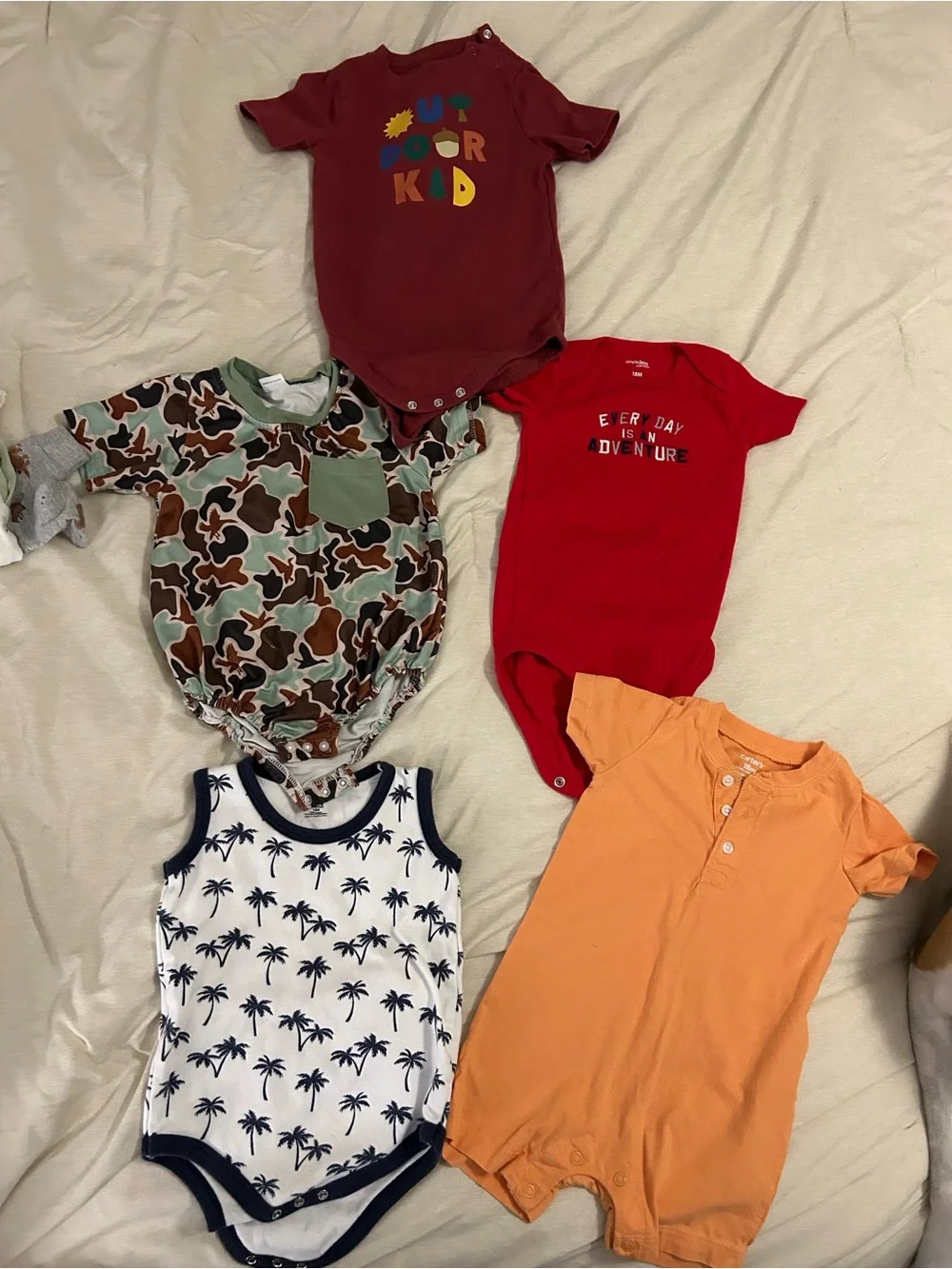 Bundle of toddler boys clothes.